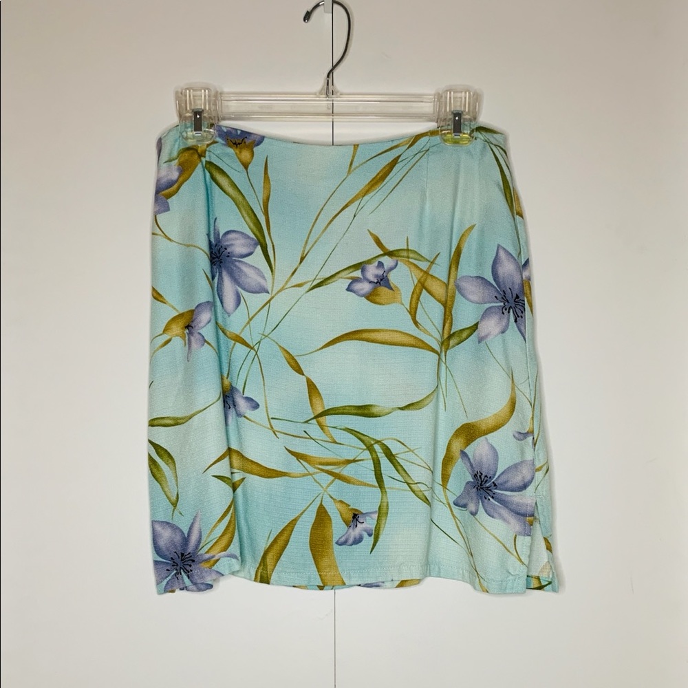 Caribbean Joe Floral Skort